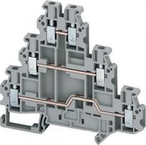 Linergy passthrough terminal block, 2,5mm2 20A three-level 1x1 screw, grey. range: Linergy - product name: TR - product or component type: terminal block - device short name: TRV - terminal block type: passthrough - mounting mode: clip-on - nominal c NSYTRV26T | 3606480531880