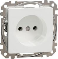 Socket-outlet, 1-gang, 16A, 250V, without earth, white, Sedna Design SDD111036 | 3606481477996
