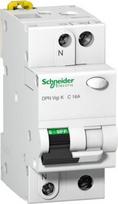 DPN Vigi K 1F+N 20A B 30mA 6kA Residual Current Breaker with Overload protection Acti9 Lite A9D22620 | 3606480569395