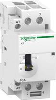 iCT Modular contactor with switch 40A 2NO 220...240V 50Hz MO A9C21842 | 3606480096853