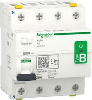 4P 25A 30mA B-SI type Residual Current Circuit Breaker (RCCB) Acti9 iID A9Z61425 | 3606489502690