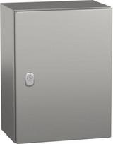 SPACIAL S3X stainless 304L, Scotch Brite® finish, H400xW300xD200mm.. range of product: Spacial S3X - device application: multi-purpose - product or component type: compact enclosure - enclosure nominal height: 400 mm - enclosure nominal width: 300 mm NSYS3X4320 | 3606480155116