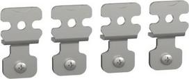 4 wall fixing brackets in stainless steel AISI 304 for Spacial S3X, CRN NSYPFCX | 3606480154867