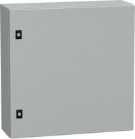 Spacial CRN plain door w/o mount.plate. H600xW600xD200 IP66 IK10 RAL7035 NSYCRN66200 | 3606480212017