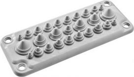 Spacial -Cable entry membrane type FL21 with 27 entrances IP66 NSYAECPFLT25 | 3606480169052
