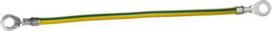 Earth leads section 6mm², length 160mm, eyelet hole 6,4mm. 10psc. NSYEL166D6 | 3606480181627