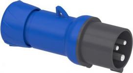 Wander plug, Mureva PK, 16A, 2P+E, 220V, IP44 PKE16M423 | 3303432032289