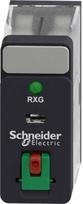 interface plug in relay, Harmony Electromechanical Relays, 5A, 2CO, with LED, lockable test button, RXG22E7 | 3606480689116