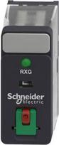 interface plug in relay, Harmony Electromechanical Relays, 10A, 1CO, with LED, lockable test button, RXG12B7 | 3606480688669