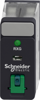 interface plug in relay, Harmony Electromechanical Relays, 5A, 2CO, with LED, lockable test button, RXG22FD | 3606480689208