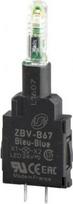 Light block, Harmony XB4, Harmony XB5, red, for head 22mm integral LED, pins for printed circuit boa ZBVB47 | 3389110090390