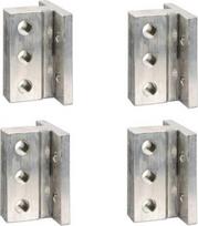 Disconnectable front connection adaptor, MasterPact MTZ2 fixed, 4P, 1600A, spare part LV848424SP | 3606481187536
