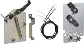 Cable type door interlock, MasterPact MTZ2/MTZ3 fixed/drawout, complete assembly, spare part LV848614SP | 3606481173256
