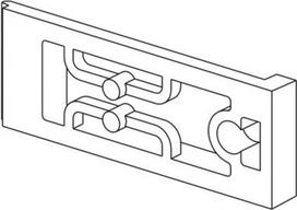 Modicon M172 Performance 12 clips-on lock for Panel Mounting TM172AP12PM | 3606480910296