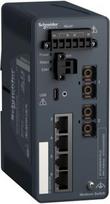 network switch, Modicon Networking, managed, 4 ports for copper with 2 port for fiber optic, multimo MCSESM063F2CU0 | 3606481463289