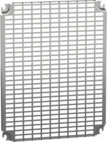 Monobloc perforated plates H500xW400mm with universal perforations 11x26mm NSYMR54 | 3606480183683