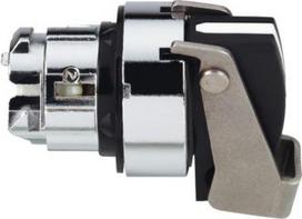 Head for selector switch, Harmony XB4, metal, black, 22mm, long handle, 2 positions, stay put, padlo ZB4BJ291 | 3389110173338