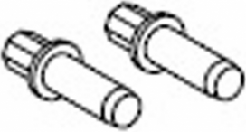 Power connections, ComPacT NSX100/160/250 plug in kit with Vigi add on, set of 2 parts LV429269 | 3606480021381
