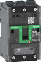 Circuit breaker, ComPacT NSXm 160E, 16kA/415VAC, 3 poles, TMD trip unit 160A, EverLink lugs C12E3TM160L | 3606481989451