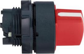 Head for selector switch, Harmony XB5, red handle, 22mm, 2 positions, stay put ZB5AD204 | 3389110904994