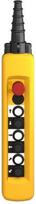 Pendant control station, Harmony XAC, plastic, yellow, 7 push buttons 2NO + 1NC, 1 emergency stop 40 XACA6913 | 3389110782363