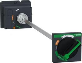Extended rotary handle, ComPacT NSX100/160/250 withdrawable, black handle, telescopic shaft length 2 LV429343T | 3606482003927
