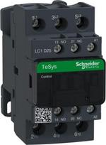 Contactor, TeSys Deca, 3P(3NO), AC-3/AC-3e, <=440V, 25A, 380V AC 50/60Hz coil, screw clamp terminals LC1D25Q7 | 3389110350067