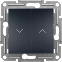 Blind switch, without frame, anthracite, Asfora EPH1300371 | 3606480729379