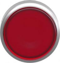 Head for illuminated push button, Harmony XB4, metal, red flush, 22mm, universal LED, push push, unm ZB4BH043 | 3389110122671