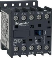 Contactor, TeSys K, 3P, AC-3/AC-3e, 440V, 12A, 1NO aux, 24V DC low consumption coil,screw clamps ter LP4K1210BW3 | 3389110791198