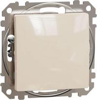Push-Button, Sedna Design & Elements, 2-way, 10A, beige SDD112116 | 3606481478801