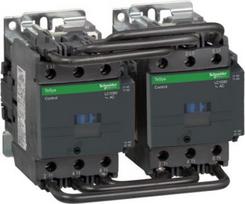 Reversing Contactor, TeSys Deca, 3P(3NO), AC-3/AC-3e, <=440V 80A, 230V AC 50/60Hz coil, screw clamp LC2D80P7 | 3389110457858