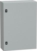 PanelSeT CRN plain door with mount.plate. H700xW500xD200 IP66 IK10 RAL7035.. NSYCRN75200P | 3606480211904