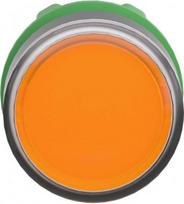 Head for illuminated push button, Harmony XB5, Harmony XALF, plastic, orange flush, 22mm, universal ZB5AA58 | 3389110904741