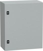 PanelSeT CRN plain door with mount.plate. H600xW500xD250 IP66 IK10 RAL7035.. NSYCRN65250P | 3606480212031