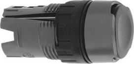Head for non illuminated push button, Harmony XB6, black flush, 16mm, integral LED, spring return, u ZB6AA2 | 3389110775396