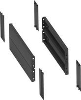 2 side panels for plinth. 300x200mm. Folded sheet steel. RAL 7022. IP 30. IK 10. NSYSPS3200SD | 3606480287107