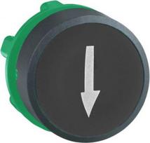 Head for non illuminated push button, Harmony XB5, plastic, flush, black, 22mm, spring return, marke ZB5AA335 | 3389110134612