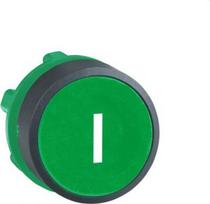 Head for non illuminated push button, Harmony XB5, plastic, flush, green, 22mm, spring return, marke ZB5AA331 | 3389110904536