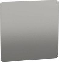 Plain mounting plate H800xW800mm made of galvanised sheet steel NSYMM88 | 3606480183447