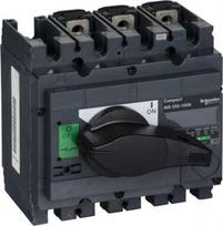 switch disconnector, Compact INS250-100, 100A, standard version with black rotary handle, 3 poles 31100 | 3303430311003