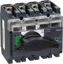 switch disconnector, Compact INV160, visible break, 160A, standard version with black rotary handle, 31165 | 3303430311652