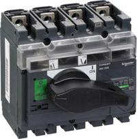 switch disconnector, Compact INV250, visible break, 250A, standard version with black rotary handle, 31167 | 3303430311676