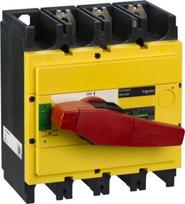 switch disconnector, Compact INS630, 630A, with red rotary handle and yellow front, 3 poles 31134 | 3303430311348