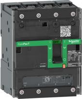 Circuit breaker, ComPacT NSXm 160B, 25kA/415VAC, 4 poles 4D (neutral fully protected), TMD trip unit C12B4TM160B | 3606481990556