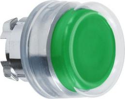 Head for non illuminated push button, Harmony XB4, metal, projecting, green, 22mm, spring return, bo ZB4BP3 | 3389110887990