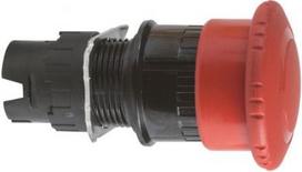 Head for emergency stop push button, Harmony XB6, red mushroom 30mm, 16mm, trigger latching turn to ZB6AS834 | 3389110071559