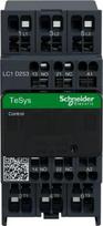 Contactor, TeSys Deca, 3P(3NO), AC-3/AC-3e, <=440V, 25A, 24V AC 50/60Hz coil, spring terminals LC1D253B7 | 3389110804263