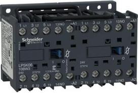 reversing Contactor, TeSys K, 3P, AC-3/AC-3e,440V 9A, 1NO, 24V DC low consumption coil LP5K0910BW3 | 3389110501827