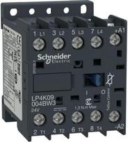 Contactor, TeSys K, 4P(4NO), AC-1, 440V, 20A, 24V DC low consumption coil LP4K09004BW3 | 3389110498646